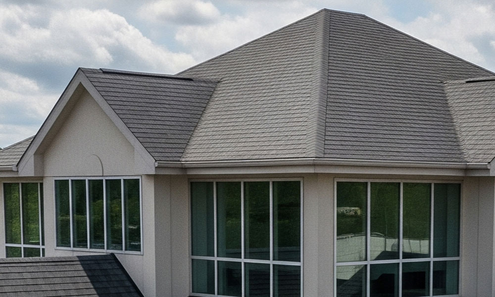 commercial pitched roofing