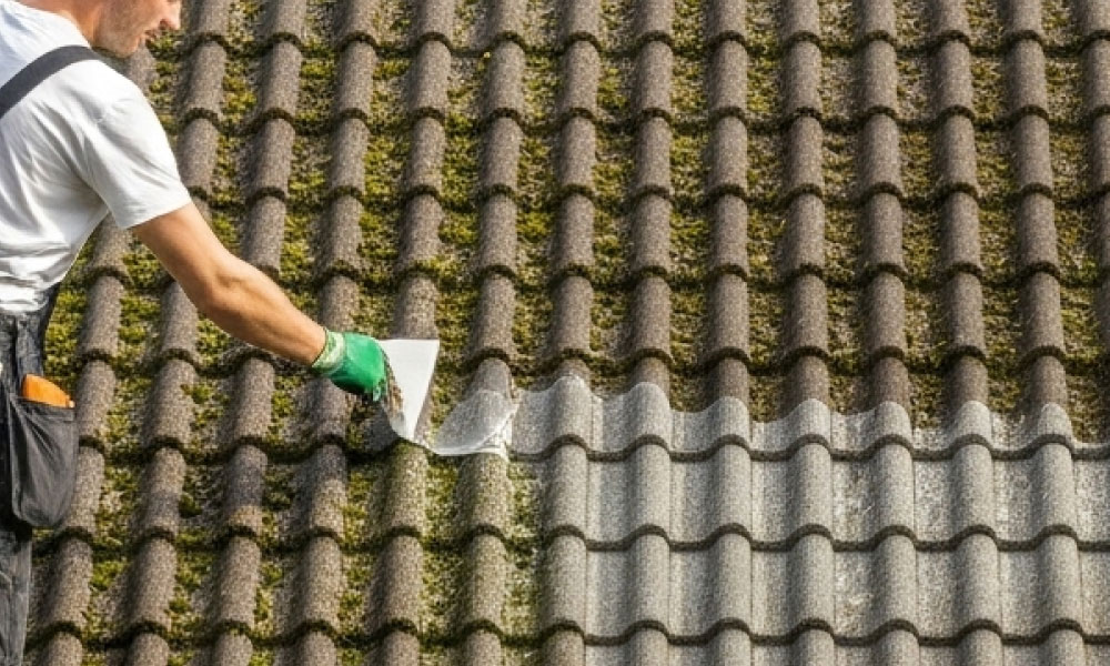 safe sustainable treatments for moss and algae on roofs