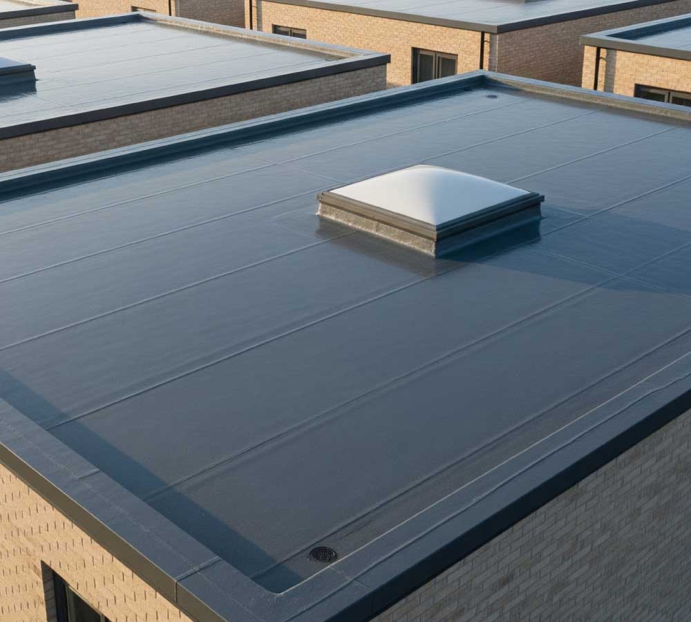 new grp fiberglass flat roofs