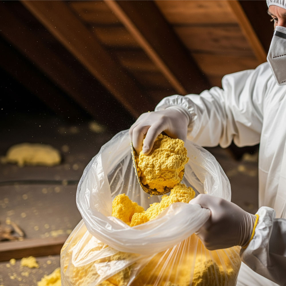 Spray Foam & Roof Insulation Removal