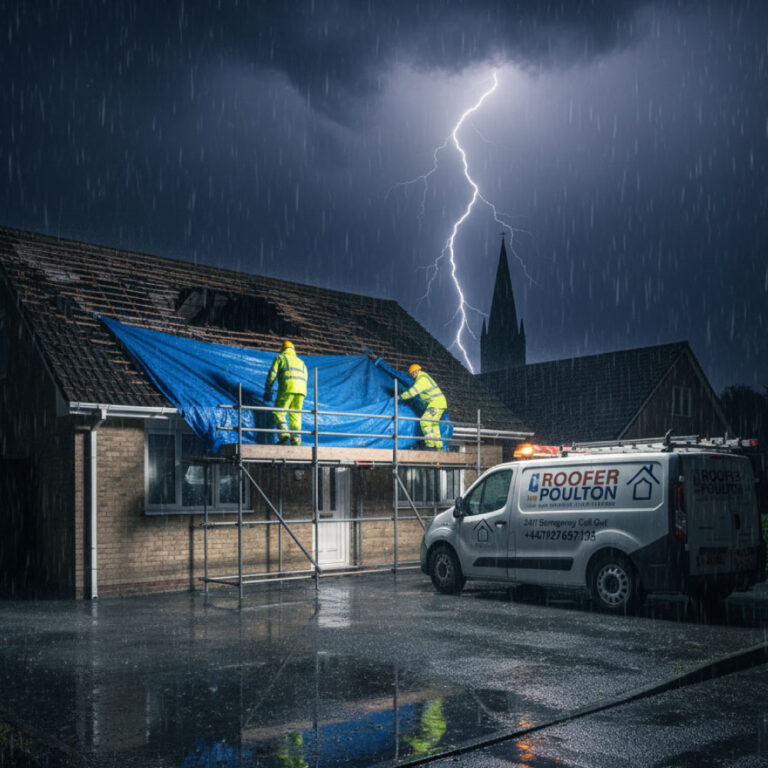 emergency roof repair poulton fy6